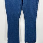 Ann Taylor Factory Womens Dark Wash Denim Bootcut Jeans Mid Rise Size 0 Retro Photo 0