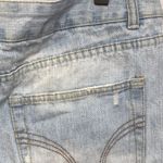 Rue 21 Pale Distressed mini denim skirt Size 11/12 Photo 5