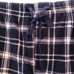 Warm & Snuggly Lounge Pants Navy Plaid M NWT Blue Size M Photo 6