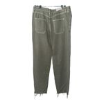 ZARA  Womens Khaki Green Wide Leg Piper Chino, XL Photo 2