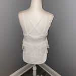 Ocean Drive  ruffle lace cropped tank top size medium Photo 2