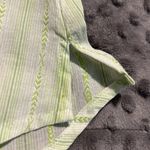 IZOD  small womens tank celery sleeveless button down spot left side see pic NWT Photo 5