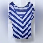 Billabong  Vintage 90’s Women’s Chevron Striped Casual Short Sleeve Tee Photo 2
