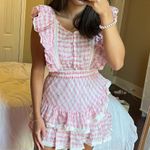 Love Shack Fancy  Pink Ruffle Dress Photo 0