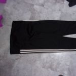 Adidas size medium womens work out pants gym leggings athletic black Photo 2