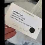 Mia Solano ‘Cate’ Ivory Beaded V Neck Backless Wedding Dress Size 6 White Photo 5