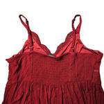 Torrid  Red Babydoll Gauze With Lace Inset Cami Photo 6