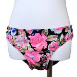 No Boundaries  Pink Black‎ Floral Bikini Swim 2pc Swimsuit LARGE Beach Cruise Photo 6