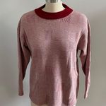 Bobbie & Brooks Bobbie Brooks Sport Vintage Pullover Sweater- Red and White- Size Small Photo 0