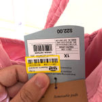 Shade & Shore  NWT Women's Pink Jacquard Bikini Top Size 1X Photo 3