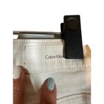 Calvin Klein  White City Short Long Bermuda Jean Denim Shorts Women Sz 6 Photo 7