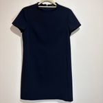 Theory  Jasneah Admiral Crepe Dress Navy Blue Photo 2