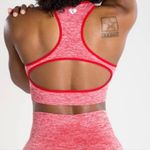 women's best  Red Racerback Sports Bra Gym Athletic Activewear Size XXS EUC #7610 Photo 4