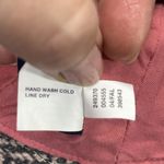 Gap Preppy Herringbone Hat S/M Wool Blend Lined Pink Band Bucket Cloche Photo 6