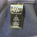 Champion Womens Navy Blue Brushed Back Hooded Pullover Sweatshirt Size S Photo 5