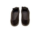 Elle Menno Size 8 Casual Corduroy Bow Flats Fabric Upper Rubber Sole Brown Photo 4