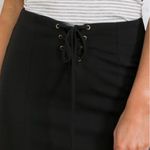 Dress Up Lace Up Black Skirt Photo 0