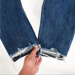 Boyish  by HER Billy High Rise Skinny Button Fly Raw Hem Distressed Jeans 24 Photo 8