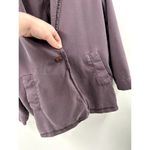 Nation Ltd NATION Lightweight Pale Plum Purple Relaxed Button Blazer Size Small Photo 2