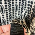 Anthropologie Moth Black and White Long sleeveless Cardigan size XS/S Photo 5