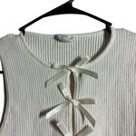 Le lis  Ribbed Knit Sleeveless Tank Top Cream Casual Basic Wardrobe Essential Photo 1