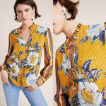 Anthropologie  Bl-nk London Breton Peasant Top Size Medium Photo 9