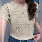 ZARA  Jacquard Crop Top Photo 1