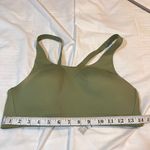 Athleta  Advance Sports‎ Bra Sage Green Medium Support Workout Athletic Wear 36C Photo 6
