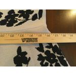 Eliza J  Womens Large Sweater Dress Black Blue Floral Party Going Out Career Boho Photo 3