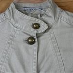 Liz Claiborne Tan Jacket with Brass(looks like) Buttons Size 6 Photo 7