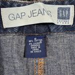 Gap  Jeans Women's Y2K Distressed Medium Wash Denim Midi Skirt 6 Photo 2