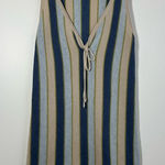 Heartloom  Revolve Striped Crochet Cotton Blend Tank Dress Size XS Photo 0
