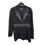 AQUA  x‎ Maeve Reilly Black Blazer Dress Mini Long Sleeve - XL Photo 4