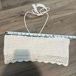 Urban Outfitters ‎ Crochet Bandeau tube Top cream size small Photo 8