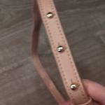 Kayla + Ava Vegan Leather Dusty Rose Bucket Bag Pink Photo 3