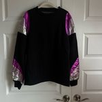 Isabel Marant  Menji Metallic Pink‎ and Purple Sweatshirt S NWT Photo 8