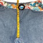 Riders By Lee Rider by Lee 20W Bermuda Denim Shorts w/ Floral Belt — Modest Fit, NWT Photo 4