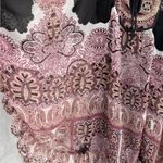 Free People  Boho hippie Ruffle Marla Dreams Butterfly Paisley Dress Size small Photo 14