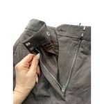 & Other Stories & Other Stories Tailored Silk-Blend Wide Leg Trousers Brown Linen Blend Size 4 Photo 3