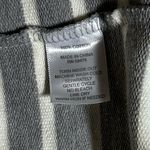 Kenar  Gray and White Striped "Sweatshirt" Dress Photo 4