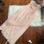 Lulus Lulu’s Moonlight Serenade Strapless Formal Dress NWT Blush Pink Size Large Photo 3