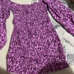 Free People Womens Smock It To Me Smocked Floral Mini Dress In Azalea Combo S Photo 12