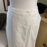 Reformation Mylie Organic Cotton-Blend Wrap Skirt Size 4 Photo 2