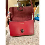 Coach Women's One Size Pink Red Leather Crossbody Bag Photo 2