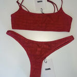 Triangl Red  Bikini Photo 0