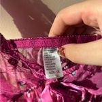 Mesh Floral Lace Pink Babydoll Dress Size XL Photo 2