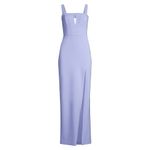 Aidan Mattox  Sleeveless Cutout Column Gown in Baby Blue, Size 4 NEW w/Tag $220 Photo 1