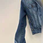Women’s MNG Denim Jean Jacket Size Medium Fall Blue Photo 1