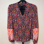 Kobi Halperin Azalea Blouse Floral‎ Black Size XS Photo 1
