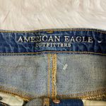 American Eagle Distressed Denim Mini Skirt Photo 4